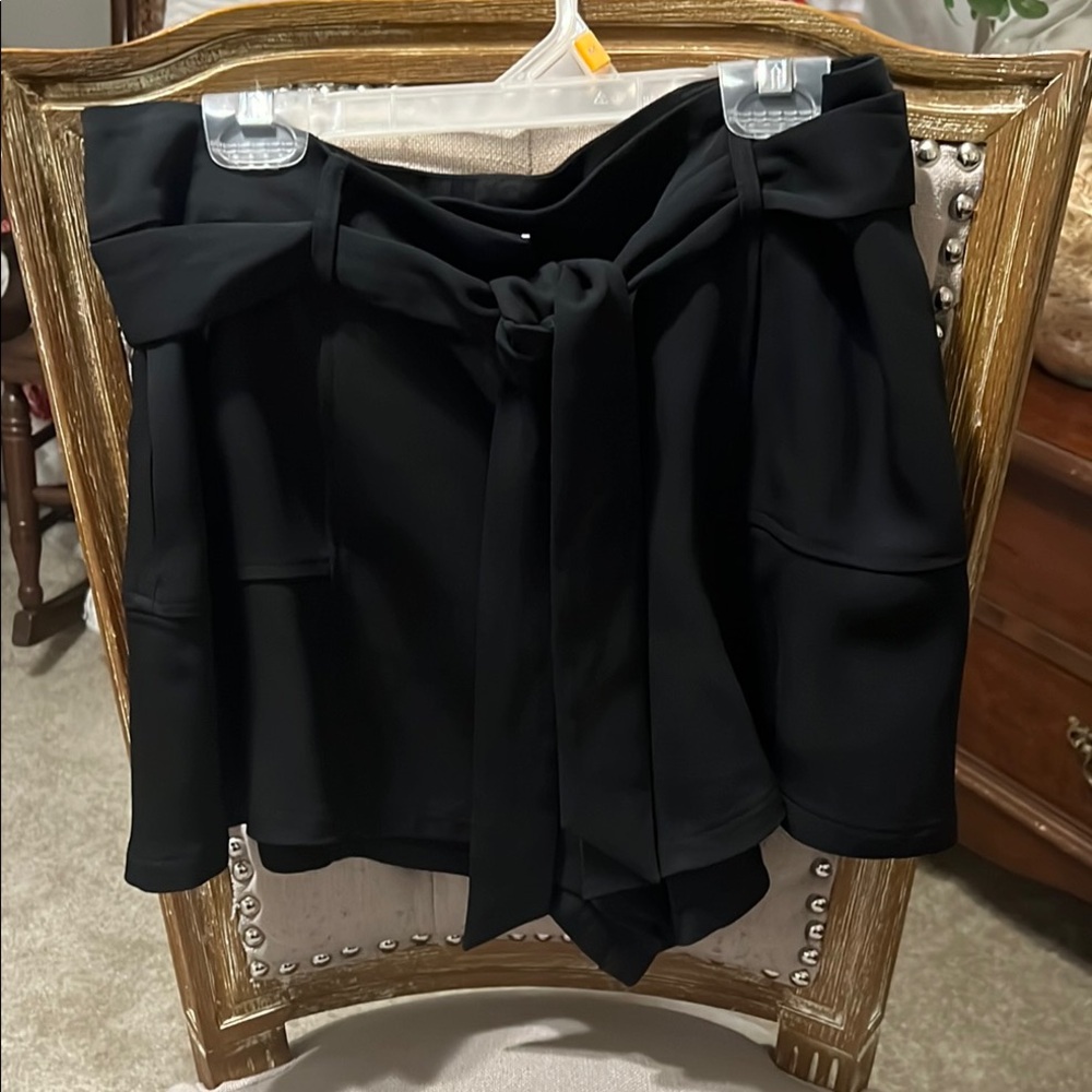 Parker Black Skorts for Casual Elegance